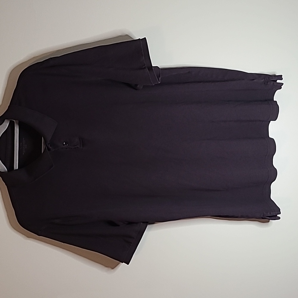 Men's Claiborne XL Black Short Sleeve Polo